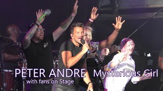 Peter Andre  performs Mysterious Girl with fans on stage  Kubix Festival 2018 [upl. by Scharf]