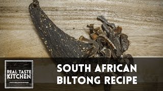 Biltong  Savanna Grill  Real Taste Kitchen Recipe [upl. by Lebasy202]