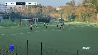 Parioli Calcio VS Canale Monterano  Highlights [upl. by Amersham]