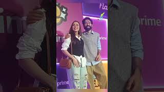 Couple Nakul Mehta and Jankee Parekh spotted at the screening of Call Me Bae NakulMehta [upl. by Navanod]