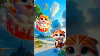 cute cat annoyinglabubu cat dog funny short shorts [upl. by Ecinna143]