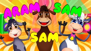 ARAM SAM SAM Song – Children Songs – НeyHop Kids [upl. by Meekyh]