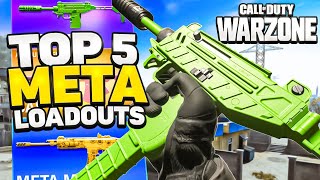 TOP 5 NEW META LOADOUTS in Warzone 3 Best Class Setups [upl. by Enilekcaj]