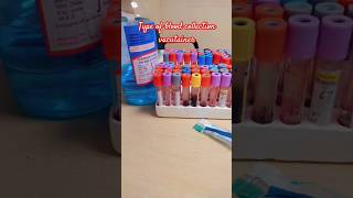 Blood collection tubeblood collection tube color and test dmlt Vacutainer shortsbloodcollection [upl. by Eisle]