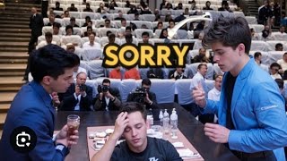 MAGNUS CARLSEN VS NIHAL SARIN  World Rapid Chess [upl. by Nahtnhoj]