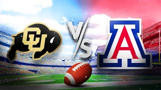 Colorado vs Arizona Live stream  NCAAF  College Football 2024 Week 8 [upl. by Hadlee]