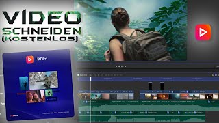 Kostenlose Videobearbeitung mit  HITFILM  Tutorial Deutsch [upl. by Lenehc]