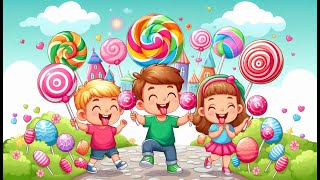 The Lollipop Nursery Rhymes  Kids Songs  Cartoon  Childrens Music [upl. by Ecirtnom880]