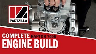 Yamaha Raptor 700R Engine Build  Partzillacom [upl. by Quenna]