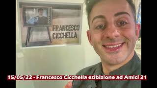 150522  Francesco Cicchella esibizione ad Amici 21 audio [upl. by Nataline]