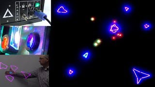 Laser Games  Like a giant colour Vectrex that can blind you [upl. by Rubia]