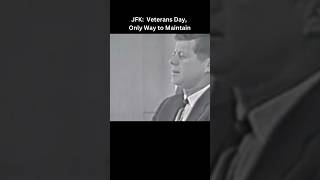 JFK Veterans Day Only Way to Maintain [upl. by Nehtiek]