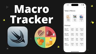 Displaying SwiftData Models amp Map Filter Reduce in SwiftUI  Macro Tracker Episode 6 [upl. by Pauwles]