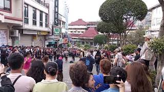 Igorots amp Visitors Dancing at Session Road Baguio City [upl. by Aicirtak464]