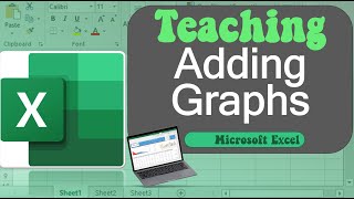 TEACHING how to insert a graph in EXCEL audio fixed [upl. by Publia]