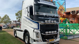 Kermis Heemskerk 2023 Transport en opbouw Deel 2 [upl. by Nehepts]