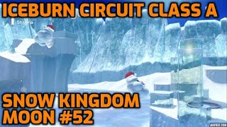 Super Mario Odyssey  Snow Kingdom Moon 52  Iceburn Circuit Class A [upl. by Springer977]