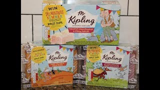 Mr Kipling BFG’s Strawbunkles amp Cream Fancies James’ Peaches amp Cream and Mr Fox’s Fruit Slices [upl. by Yle50]