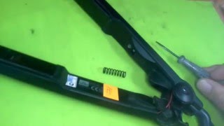 How to disassemble hair straightener Gama [upl. by Melodee]