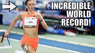 NEW WORLD RECORD Femke Bol Drops Fastest 400 Meters Of All Time  2024 Dutch Nationals [upl. by Akcinat]