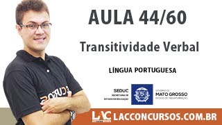 Seduc MT  Língua Portuguesa  Transitividade Verbal  4460 [upl. by Adnorahc788]