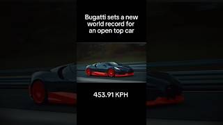 Bugatti Mistral hits a record breaking top speed for an open top car 😲 [upl. by Platto]