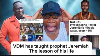 NAFDAC SHUTS DOWN PROPHET JEREMIAH’S MIRACLE ITEMS PRODUCTION [upl. by Millwater]