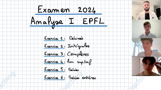 Examen 2024 Analyse I EPFL  Correction Détaillée des Exercices Clés pour Réussir [upl. by Zirtaeb]