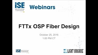 FTTx OSP Design Considerations [upl. by Nojid]