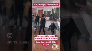 Salsa Night in Oakville Ontario [upl. by Eniamej]