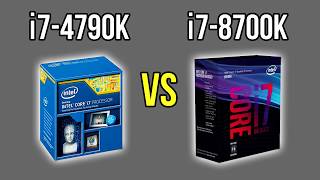 i74790K vs i78700K Benchmarks  Review and Comparison w GTX 1080 Ti [upl. by Madigan]