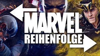 MARVEL Reihenfolge  Der Avengers Infinity War Marathon [upl. by Steffi]