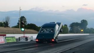 1500hp Chevy Nova wheelstand Big bad Nova [upl. by Patricio]