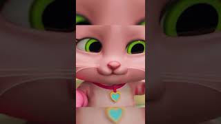 Cat Song  Three Little Kittens  Jolly Jolly  Learn and Play  Nursery Rhymes Shorts [upl. by Lyrahc]