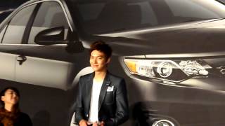 FANCAM Lee Min Ho at the Toyota Camry event 130310 3 [upl. by Shaefer302]