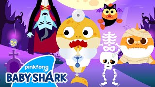 Spooky Monsters Visit Baby Shark Doctor  Compilation  Halloween Story  Baby Shark Official [upl. by Farant]