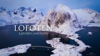 Lofoten Islands  Norway  a frozen landscape [upl. by Christopher]