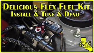 2019 BRZ Delicious Flex Fuel Kit Install amp Tune amp Dyno At WORKS Motorsports [upl. by Iahs737]