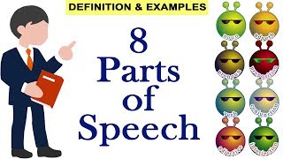 Parts of Speech English Grammar Lessons and Worksheets [upl. by Oznerol]