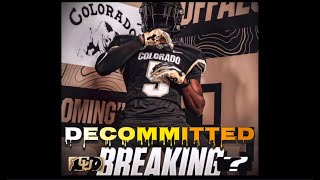 4🌟 WR WINSTON WATKINS DECOMMITS FROM THE COLORADO BUFFS‼️😩 coachprime coloradofootball [upl. by Koller]