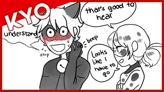 Marinette Confesses To Adrien Touching Miraculous Ladybug Comic Dub [upl. by Attenohs]