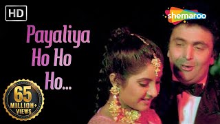 Payaliyan Oh Ho Ho Ho HD  Deewana Song  Rishi Kapoor  Divya Bharti  Filmigaane 90s Love Song [upl. by Cataldo440]