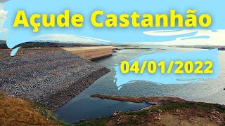 Açude Castanhão Dados Atualizados hoje 04012022 Ceará [upl. by Najtsirk]