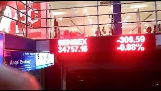 Stock Exchange Ticker Using ESP8266 and Arduino DMD [upl. by Kata]