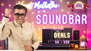 Soundbar Jhakaas Deals  Best Soundbar 2023  Great Indian Festival Sale [upl. by Breskin]