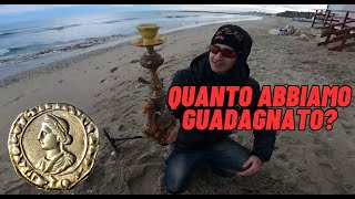 NON CI CREDO Incredibile RITROVAMENTO in spiaggia  METAL DETECTOR ITALIA [upl. by Jay523]