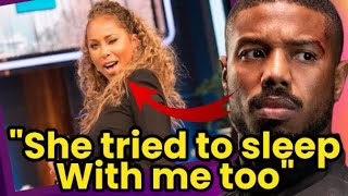 Michael B Jordan Reveal the TRUTH Behind Steve Harvey and His Wife [upl. by Box358]