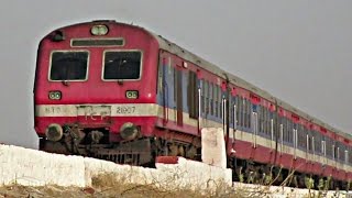 DEMU  Indian Railways Beauty  Churu  Bikaner Demu Passenger [upl. by Icyaj105]