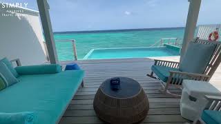 Finolhu Maldives Resort  Ocean Pool Villa Room Tour [upl. by Silden]