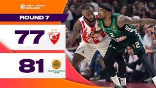 Teodosić MAGIC not enough  Zvezda  Panathinaikos  BASKETBALL HIGHLIGHTS R7 202425 [upl. by Arabele]